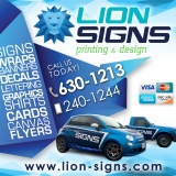 Lion Signs Ad
