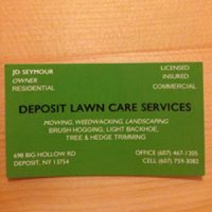 Deposit Lawn Care Services