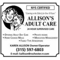 Allison's Adult Care