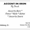 Accent In Iron by Frank