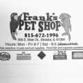 Frank's Pet Shop