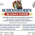 Schexnayders Acadian Foods Inc