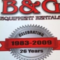 B & G Equipment Rental Co.
