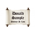 Donald Sample Attorney At Law