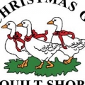 Christmas Goose Quilt Shop