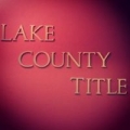 Lake County Title