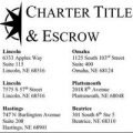 Charter Title & Escrow Services Inc