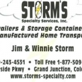 Storm's Specialty Services Inc